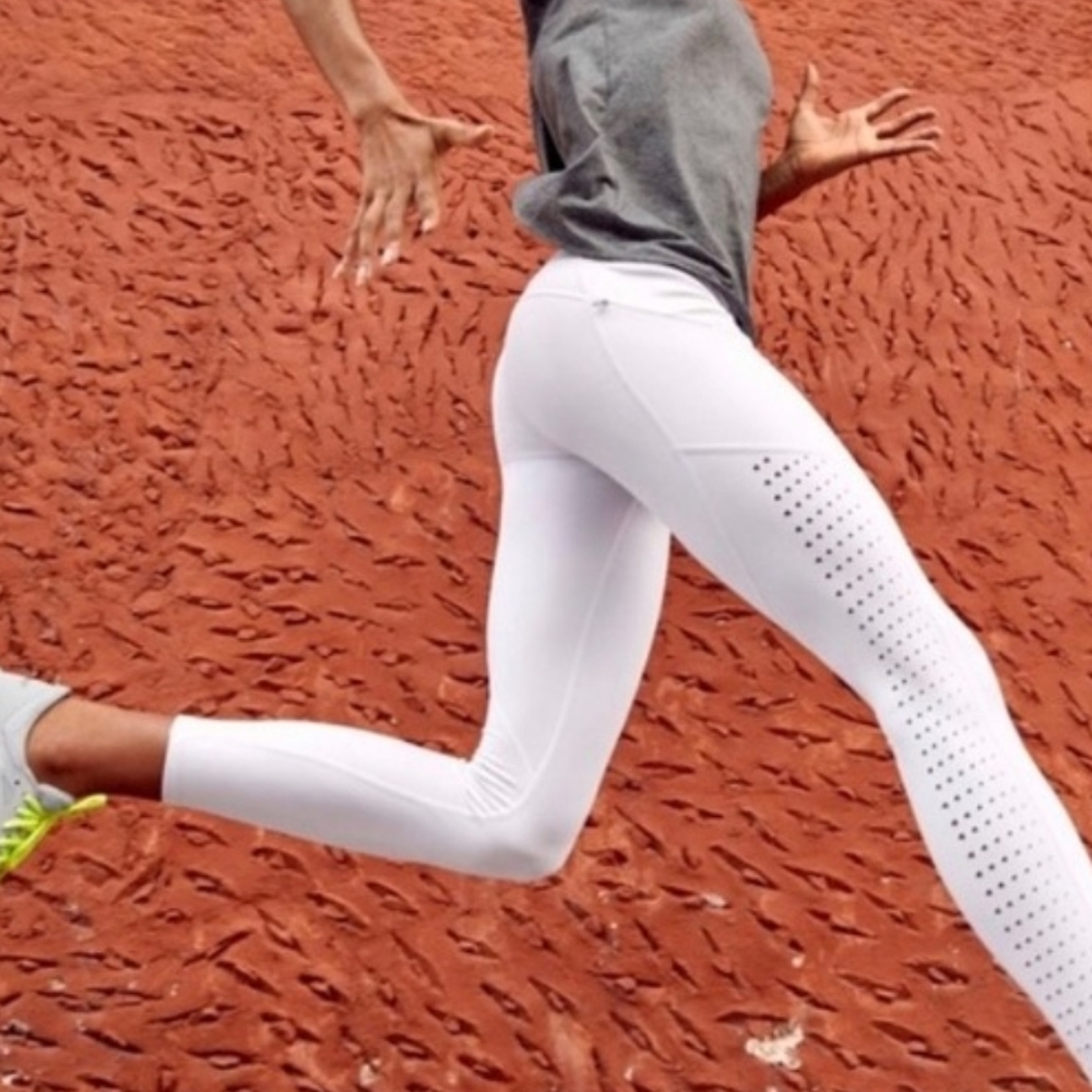 Athleta Contender Lasercut 7/8 Length tights